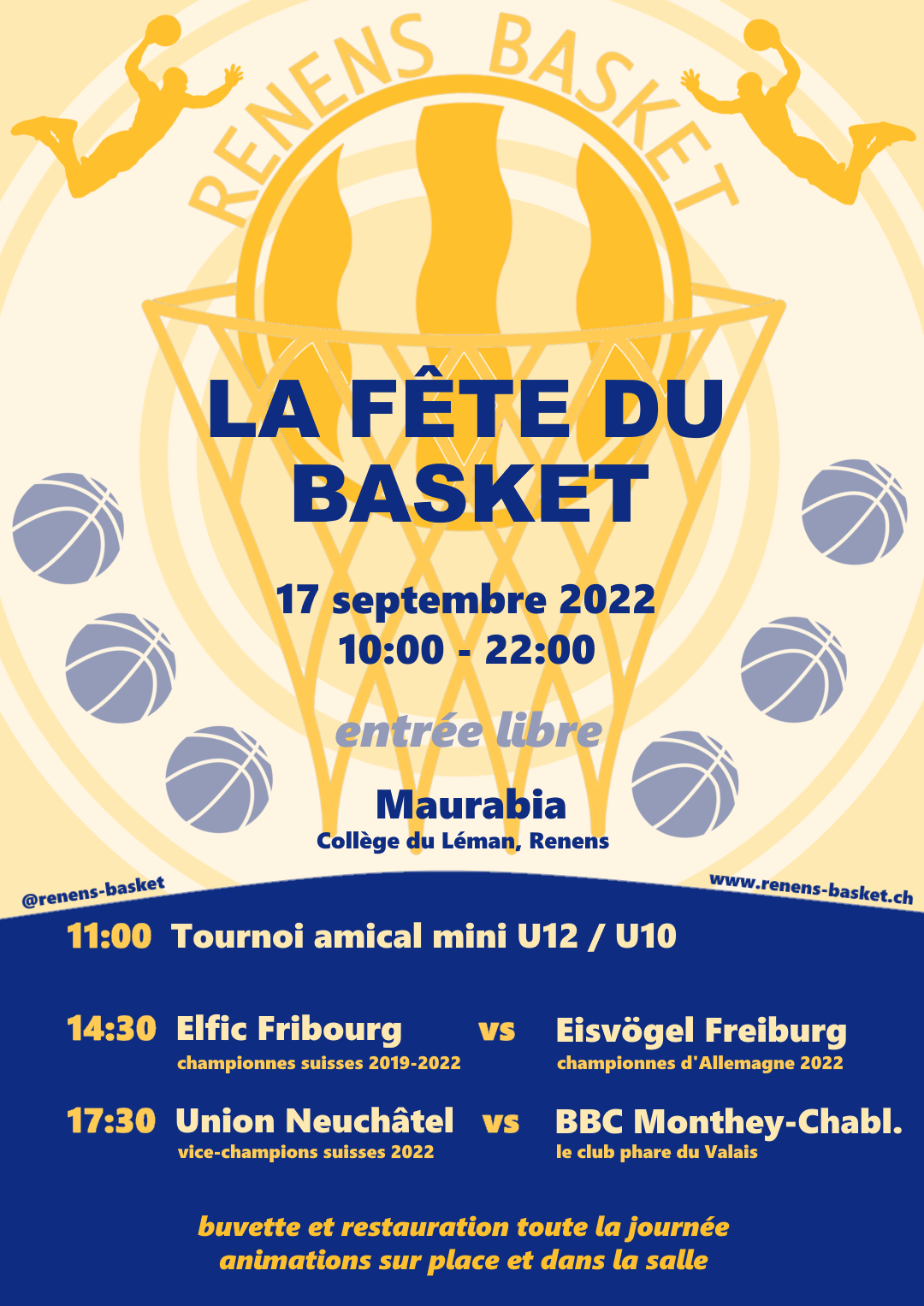 Renens Basket - 60 ans 60 ans